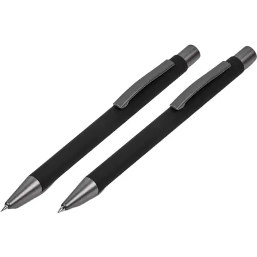 Omega Ball Pen & Pencil Set Black Unbranded